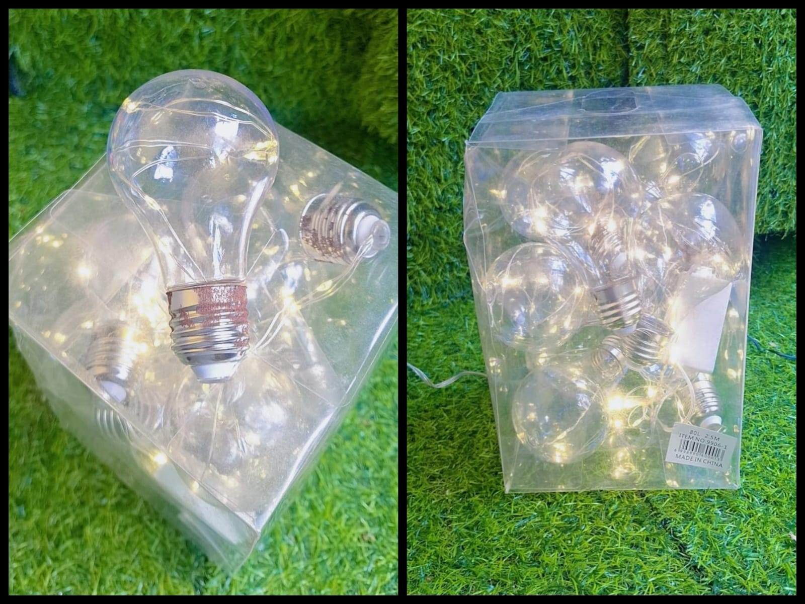 Luz calida tipo bombilla